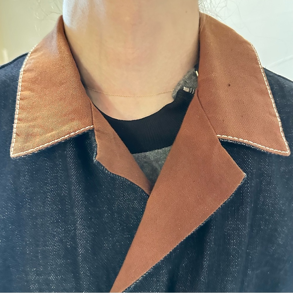 MARNI Denim Coat with Belt๐ธ - Picture 4 of 15